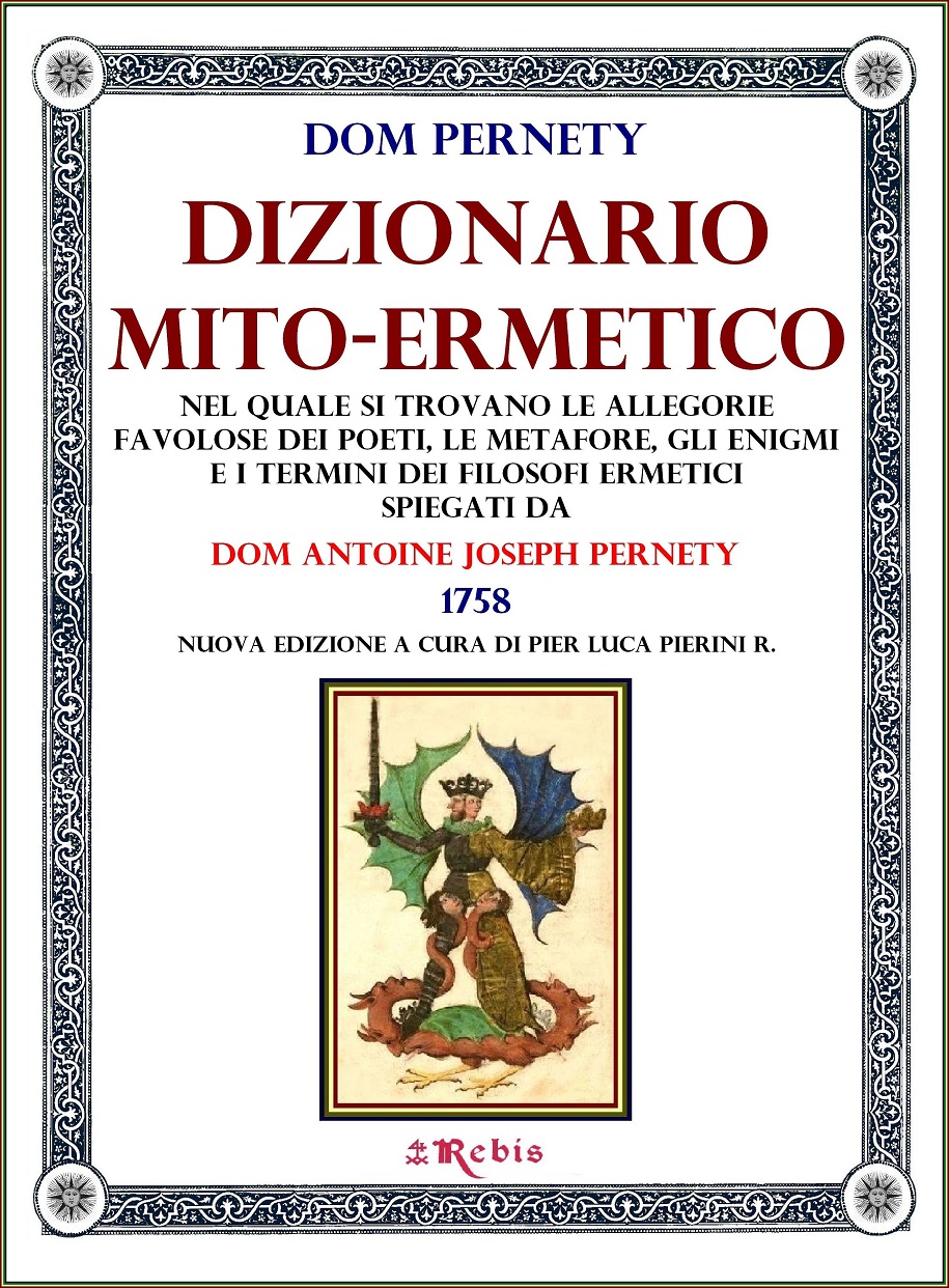 copertina Dizionario Pernety A ridotta